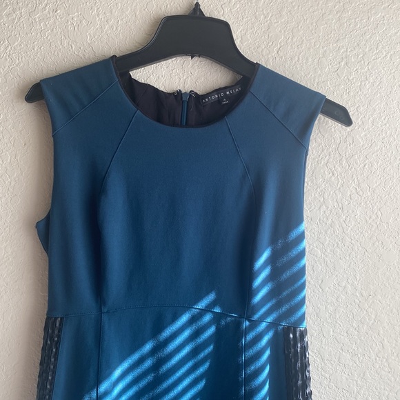 Antonio Melani Teal Dress - Picture 2 of 4